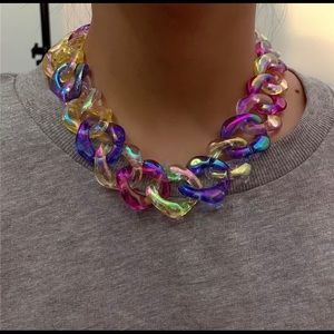 Brand new retro chain necklace